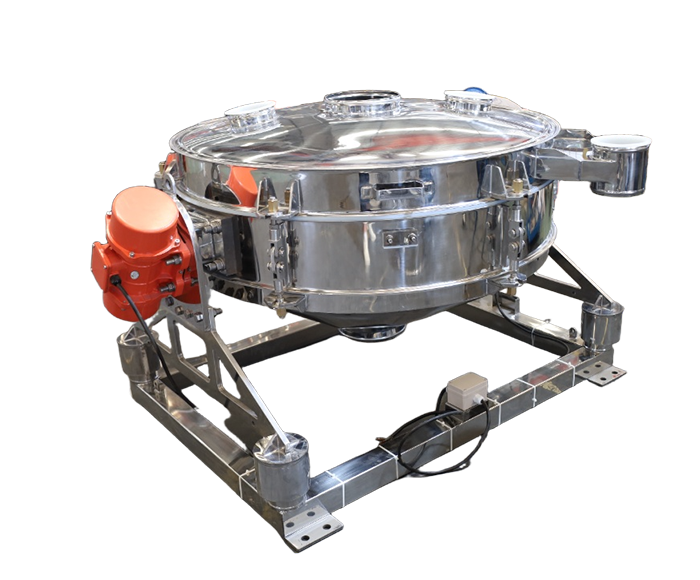 Explosion proof direct discharge screen