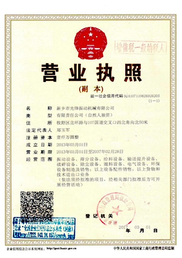 Business license