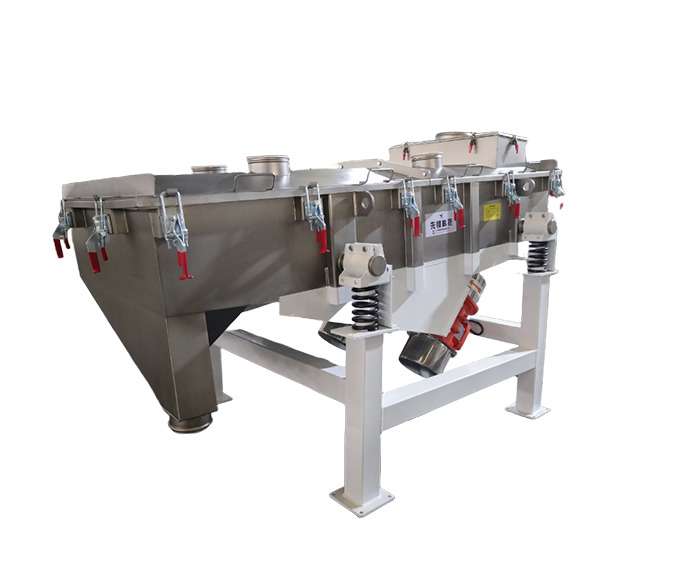Linear vibrating screen