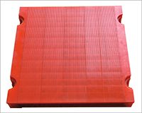Polyurethane sieve plate