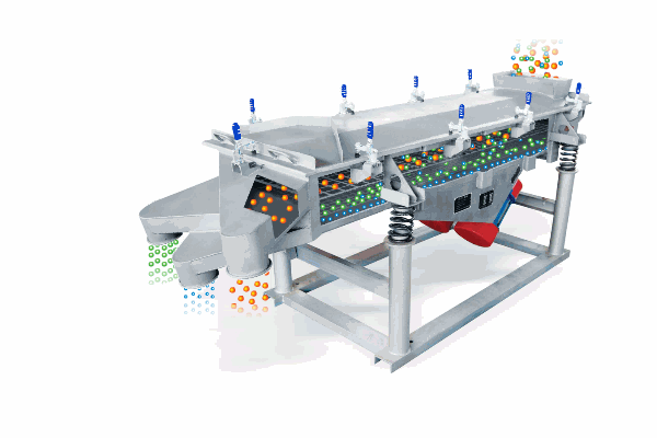 Linear vibrating screen